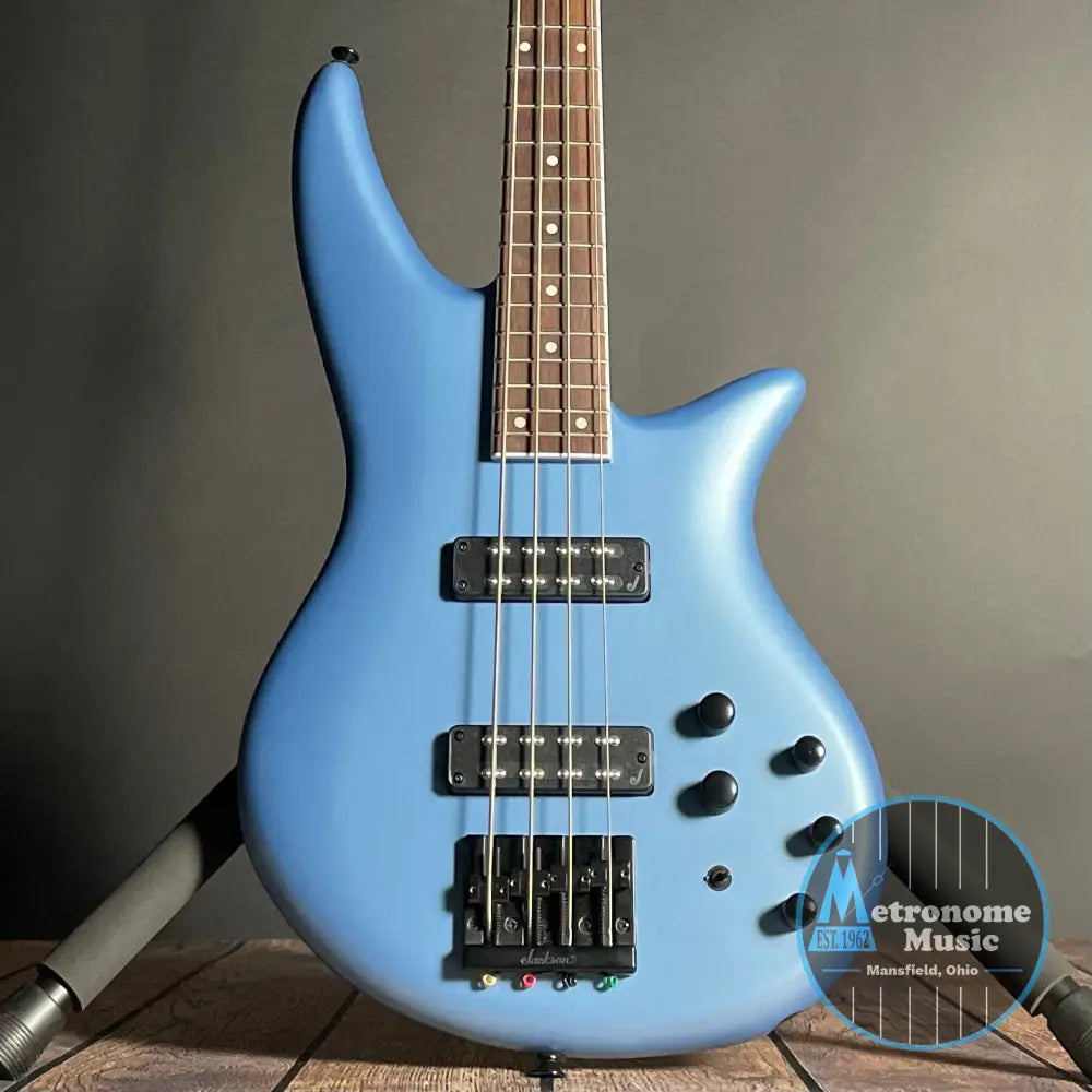 Jackson X Series Spectra Bass SBX IV - Matte Blue Frost