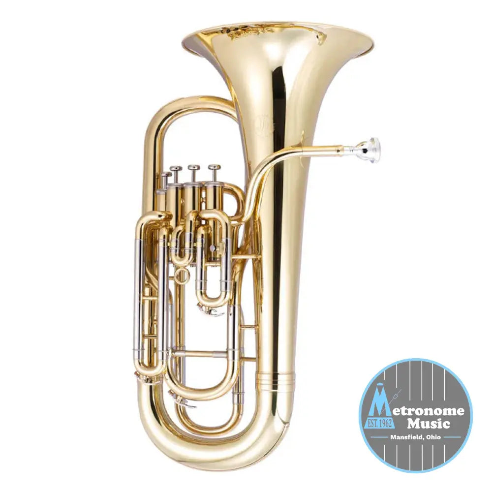John Packer JP174IL In-Line 4-Valve Euphonium w/Case, Gold Lacquer - Metronome Music Inc.