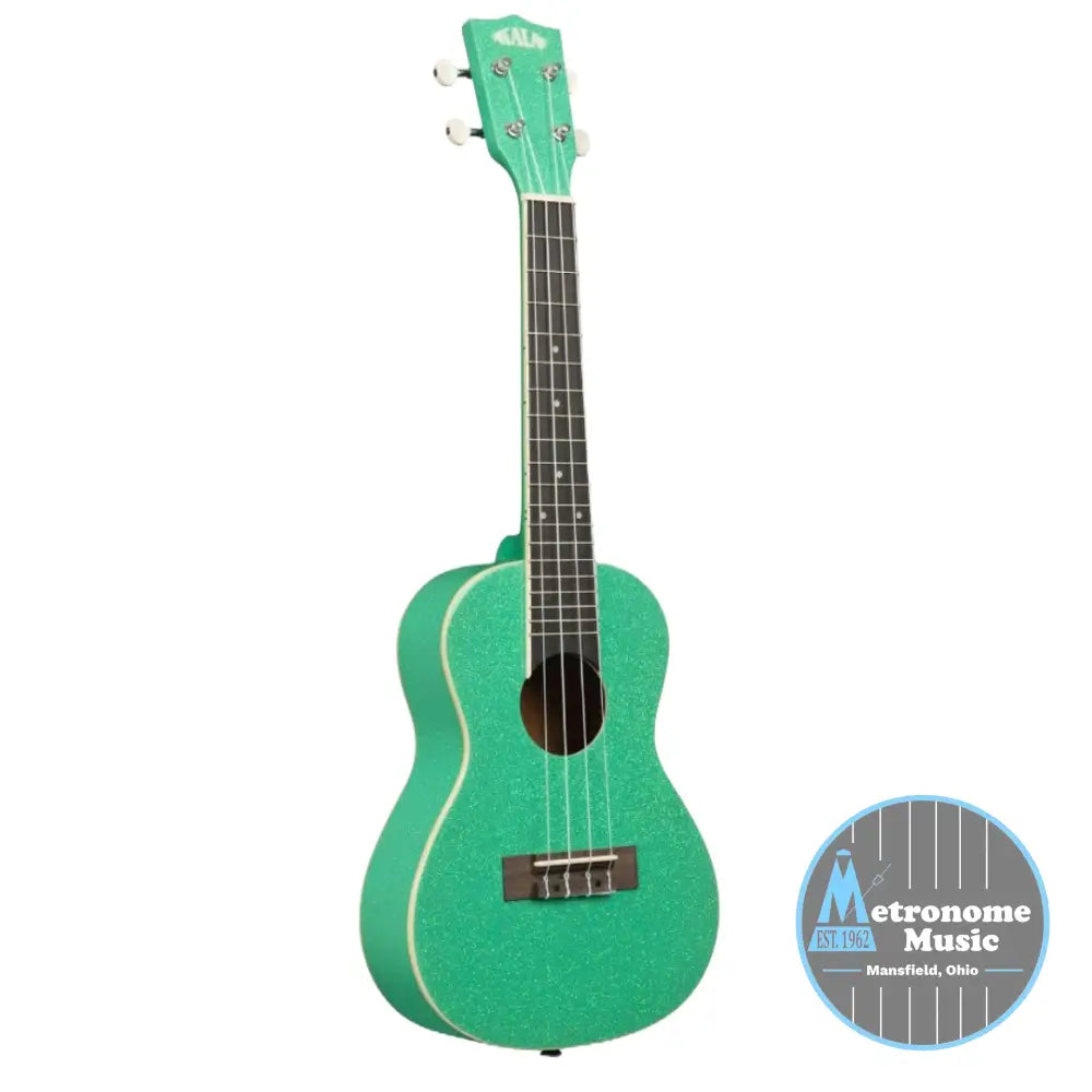 Kala Gatsby Green Sparkle Concert Ukulele - Metronome Music Inc.