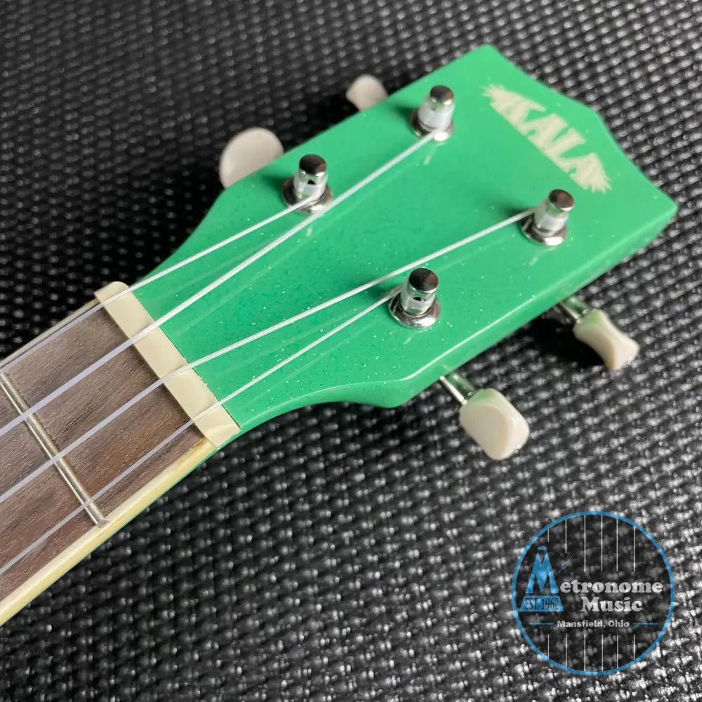 Kala Gatsby Green Sparkle Concert Ukulele - Metronome Music Inc.