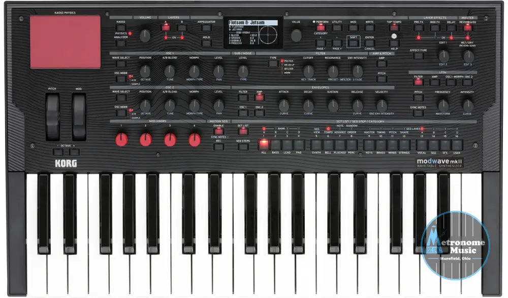 Korg Modwave MKII Wavetable Synthesizer - Metronome Music Inc.