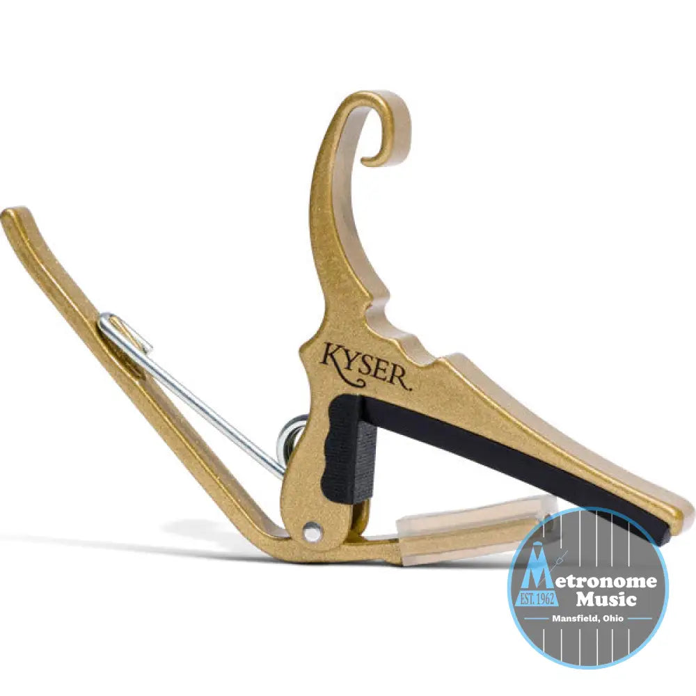 KYSER KG6 Gold Acoustic Guitar Capo - Metronome Music Inc.