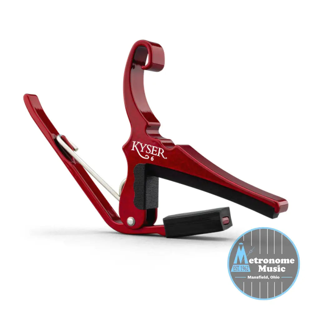 Kyser Acoustic Guitar Capo Red - Metronome Music Inc.