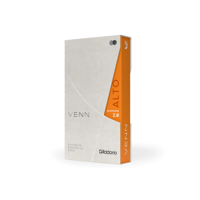 D'Addario Woodwinds VENN G2 Alto Saxophone Reed 3.0