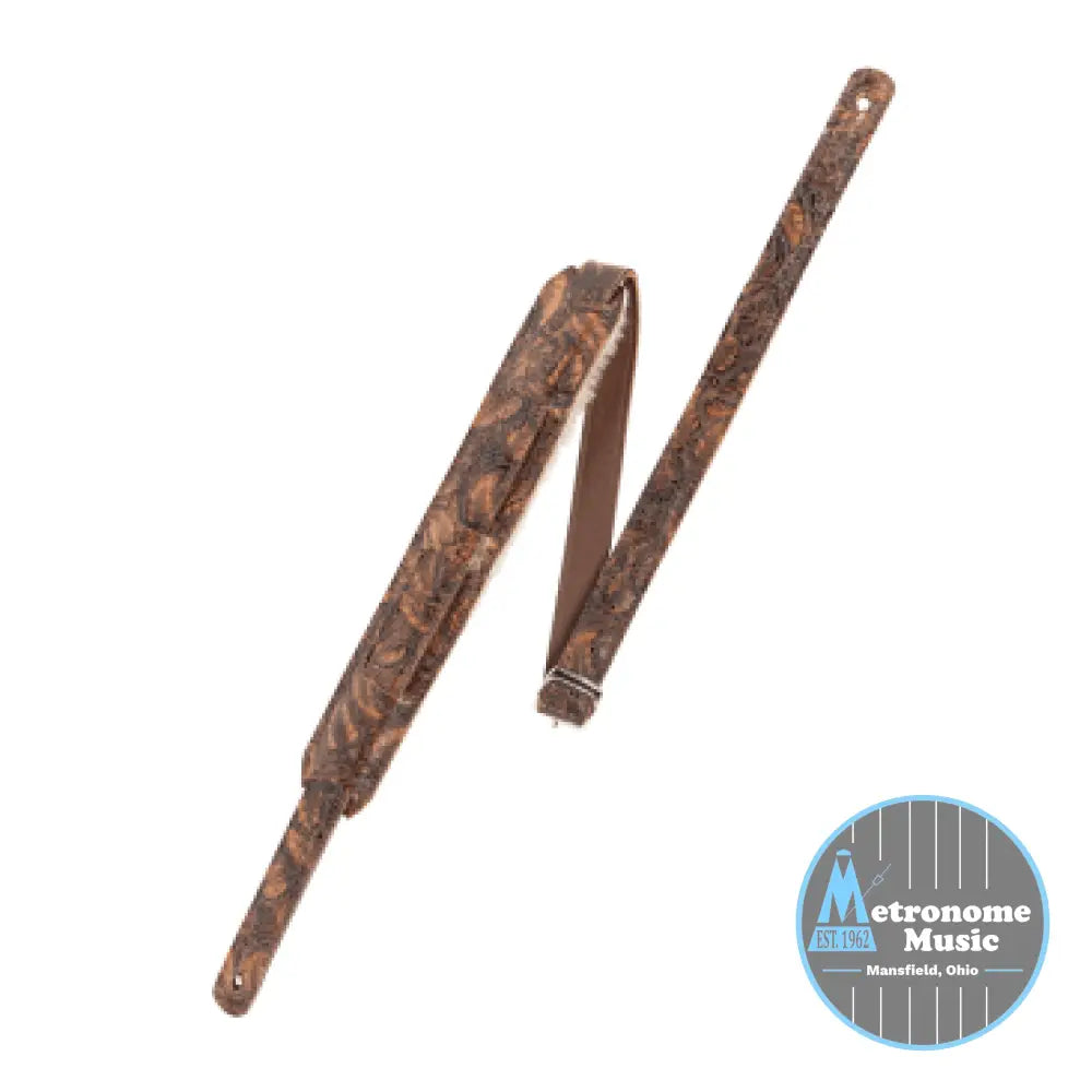 Levy's M11BGVDX-BRN Guitar Strap - Metronome Music Inc.
