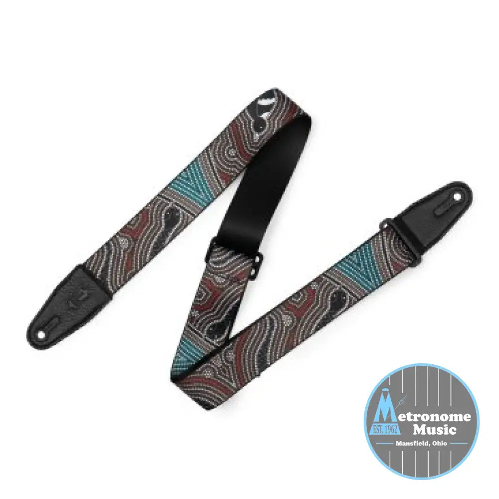 Levy's MP2DU-001 Down Under Poly Guitar Strap - Metronome Music Inc.
