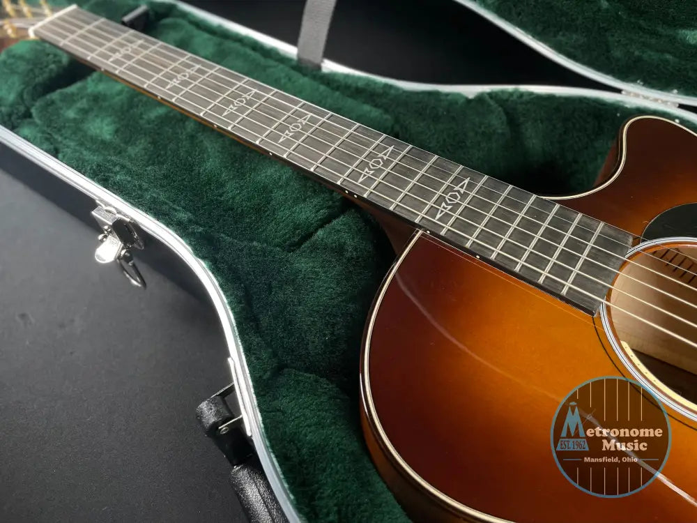 Martin GPCE Inception Maple w/Hardshell Case - Amber Fade Sunburst (2025) - Metronome Music Inc.