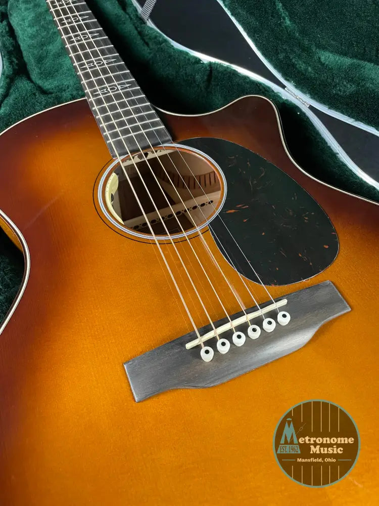 Martin GPCE Inception Maple w/Hardshell Case - Amber Fade Sunburst (2025) - Metronome Music Inc.