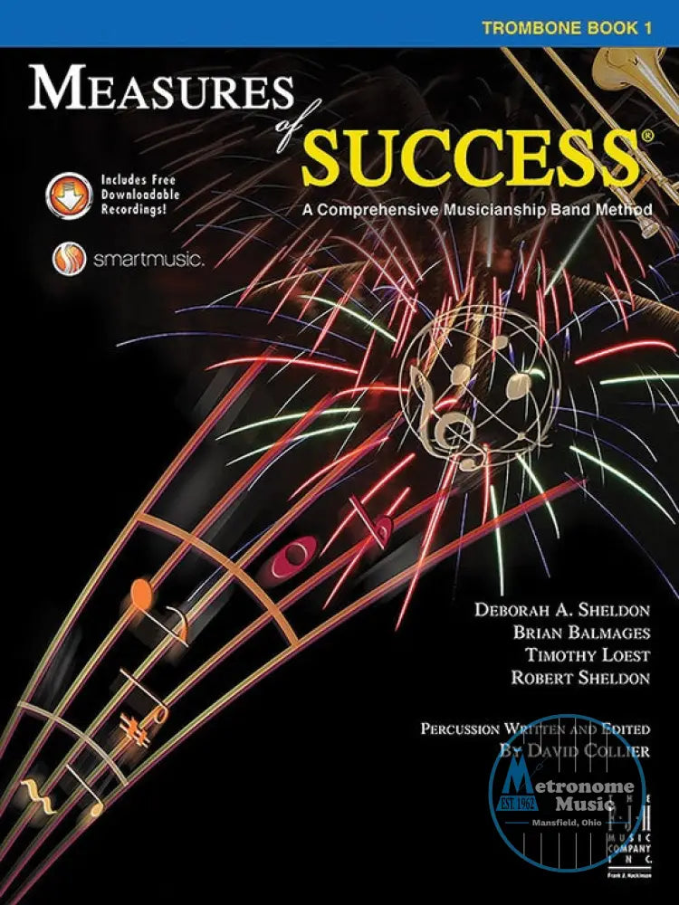 Measures of Success Trombone Book 1 - Metronome Music Inc.