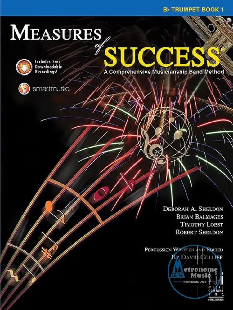 Measures of Success Trumpet Book 1 - Metronome Music Inc.