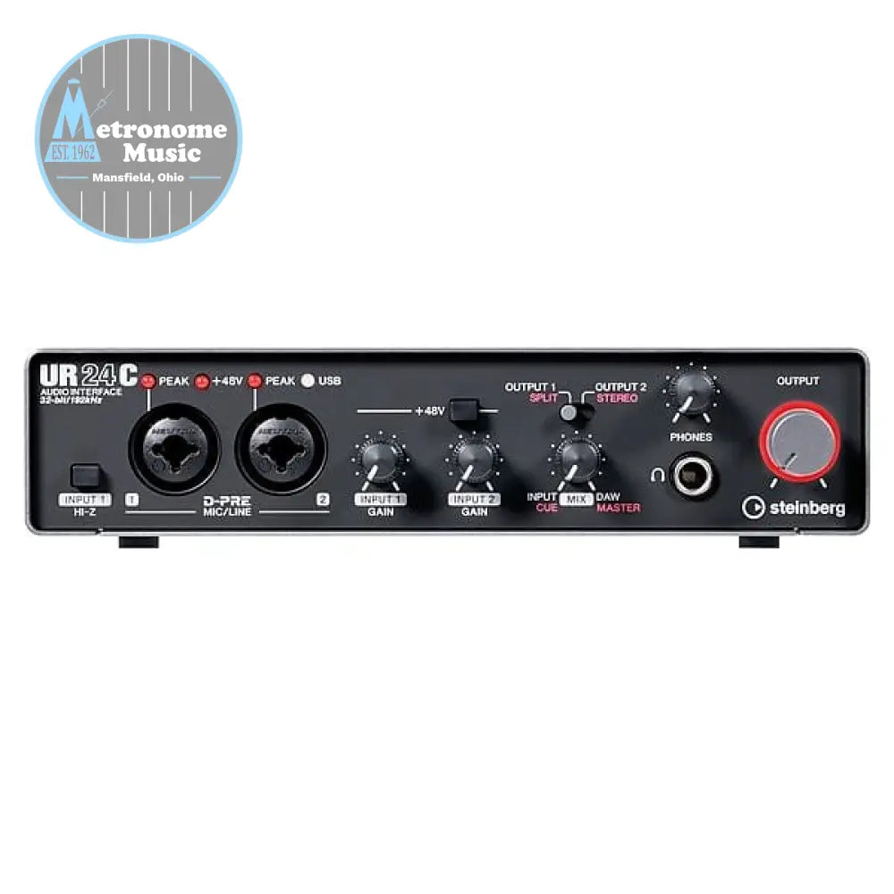 Steinberg UR24C- 2 X 4 USB 3.0 Audio Interface - Metronome Music Inc.