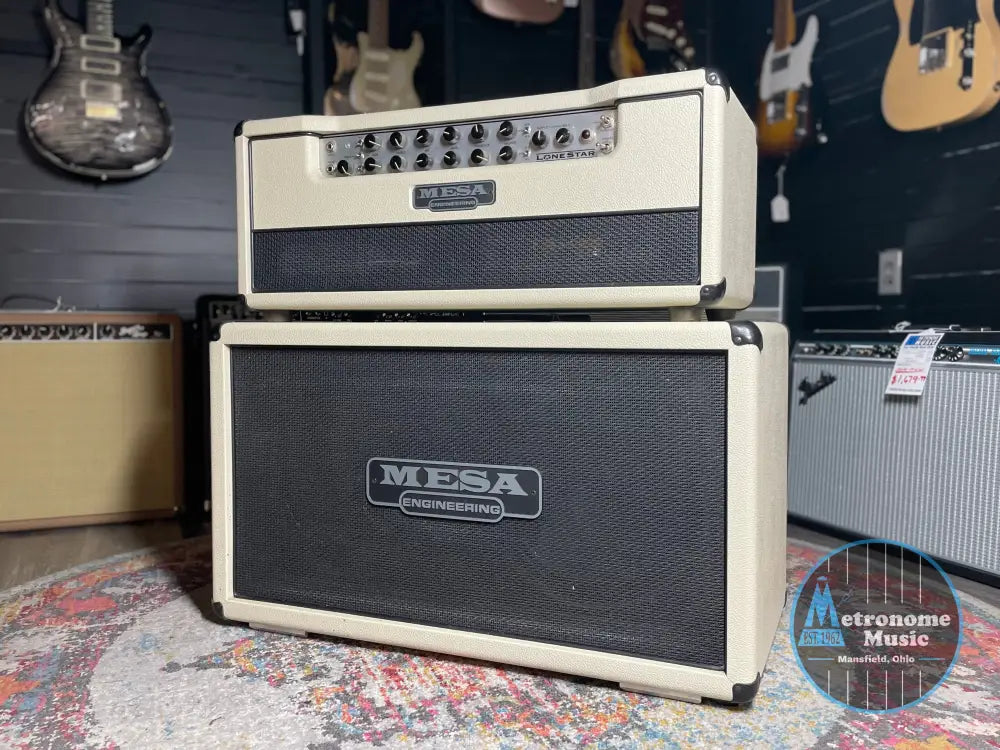 Mesa Boogie Lone Star Duo-Class Amp Head w/ 2x12 2FCB-R Cabinet - Metronome Music Inc.