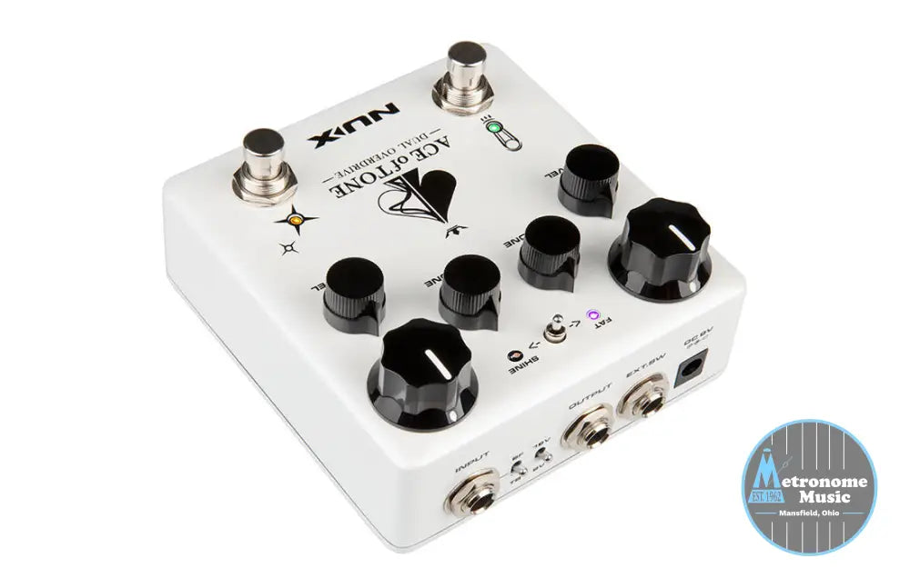 NUX ND-O5 Ace of Tone Dual Overdrive - Metronome Music Inc.