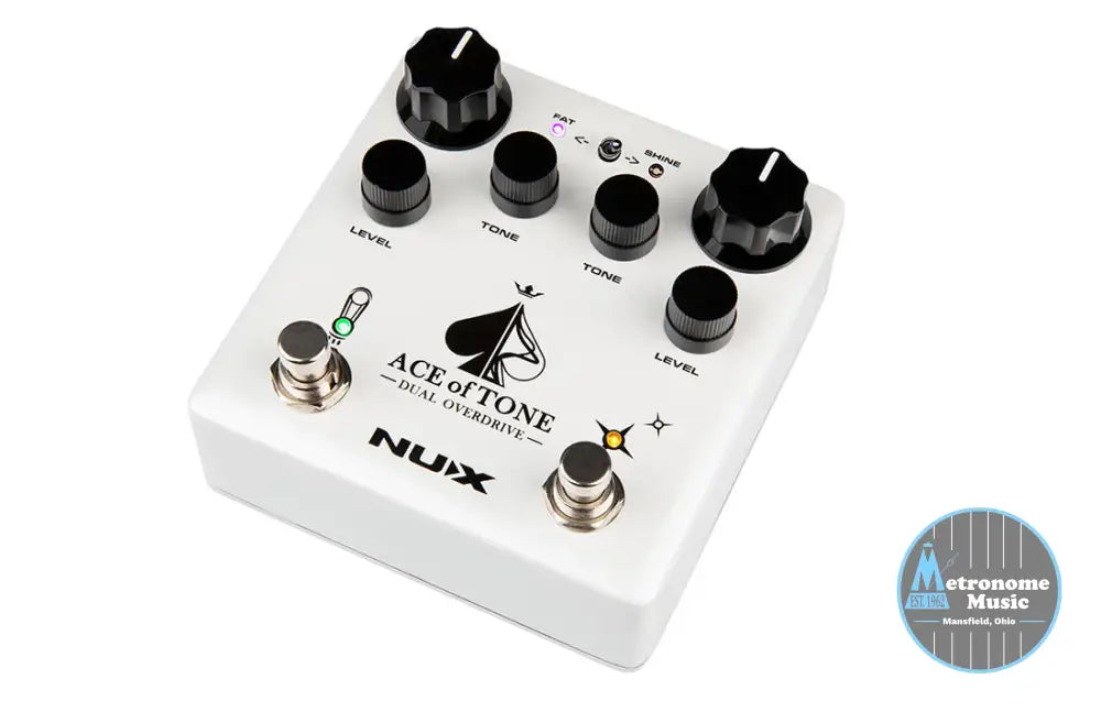 NUX ND-O5 Ace of Tone Dual Overdrive - Metronome Music Inc.