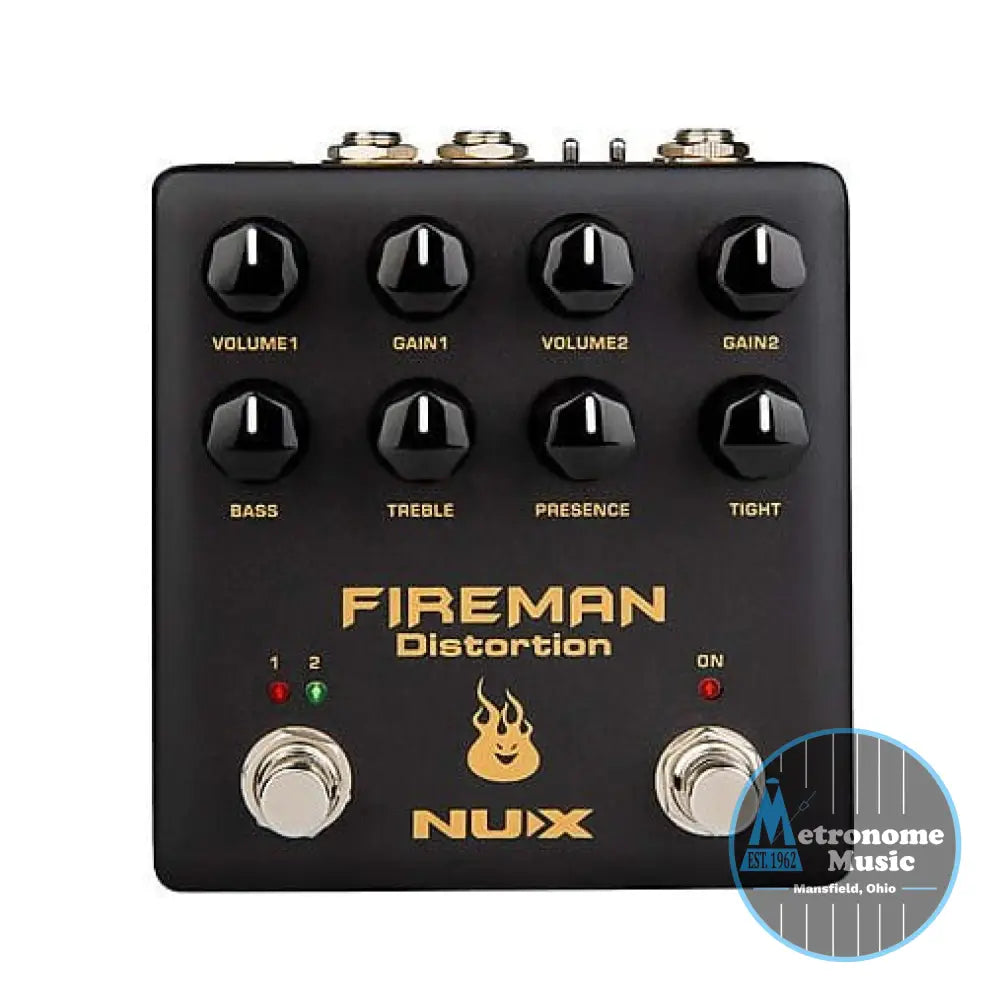 NuX NDS-5 Fireman Distortion - Metronome Music Inc.