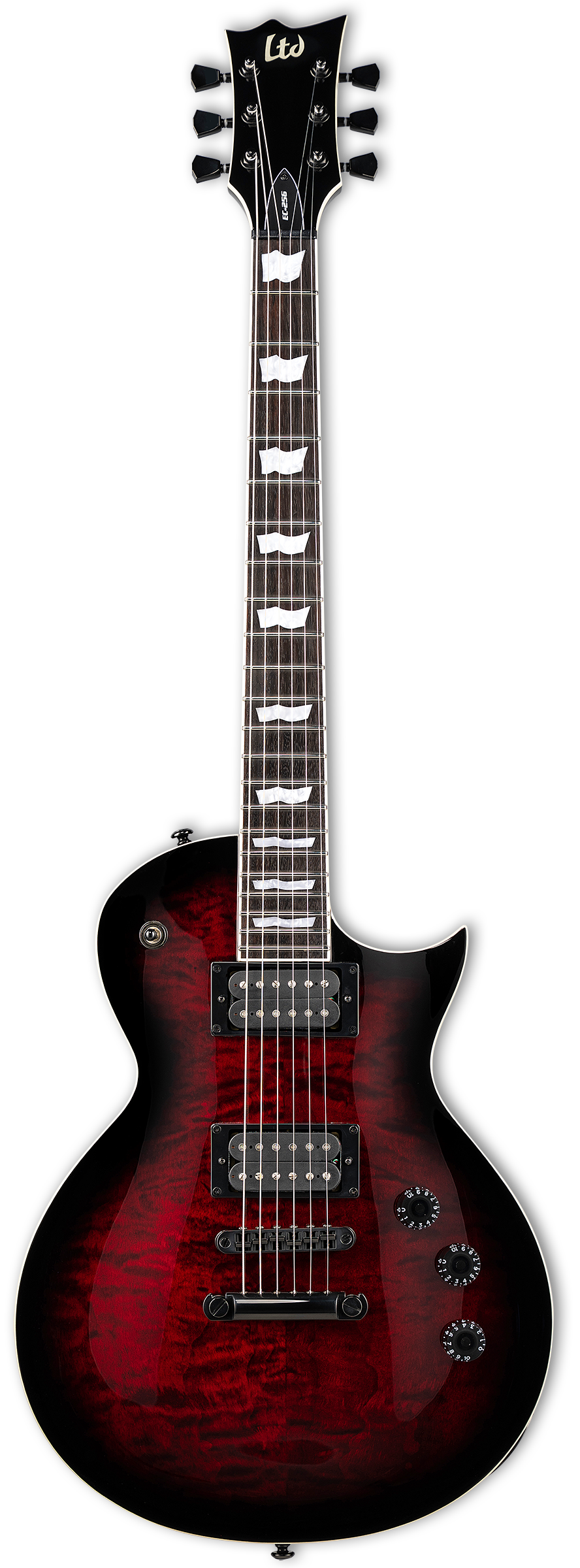 ESP LTD EC-256QM - See Thru Black Cherry Sunburst - Metronome Music Inc.