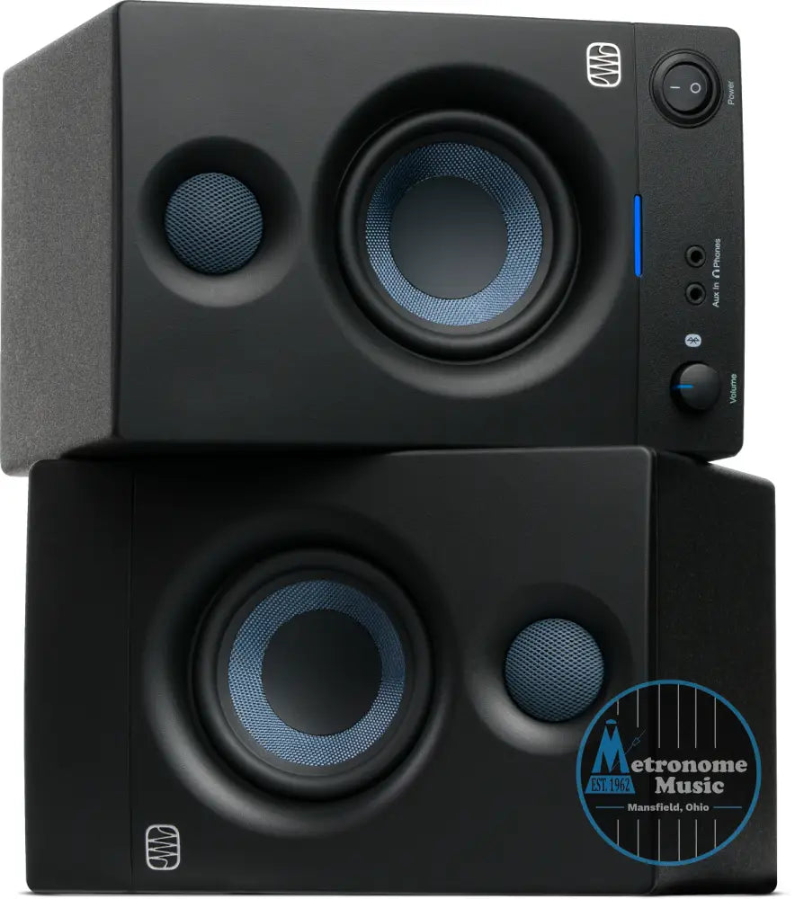 PreSonus Eris 3.5BT Powered Bluetooth Studio Monitors Pair - Metronome Music Inc.