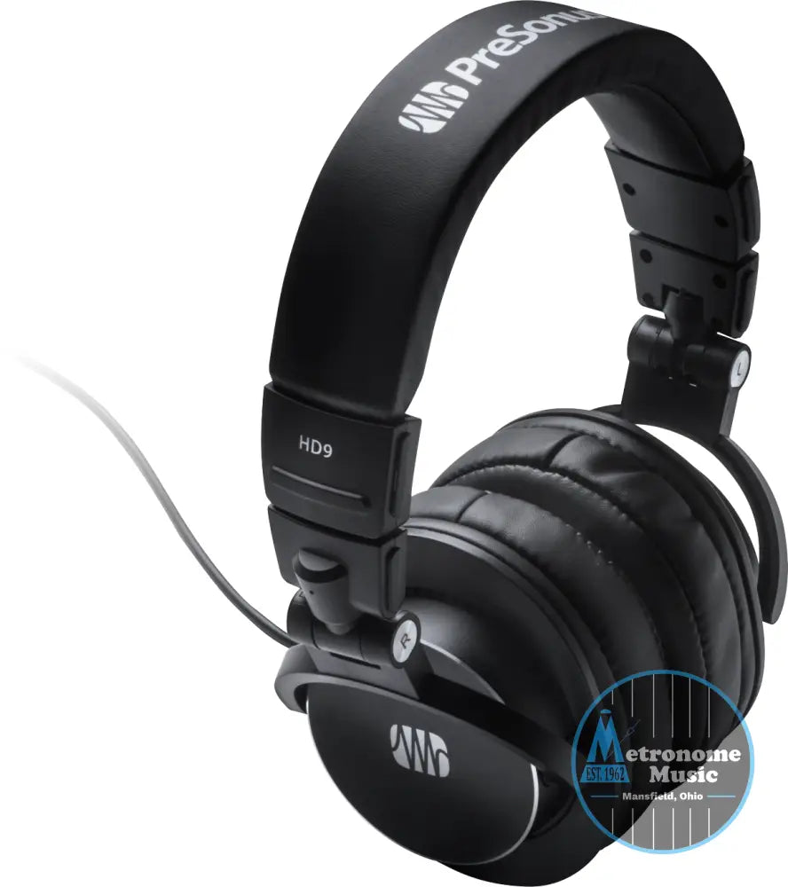 PreSonus HD9 Professional Monitoring Headphones - Metronome Music Inc.