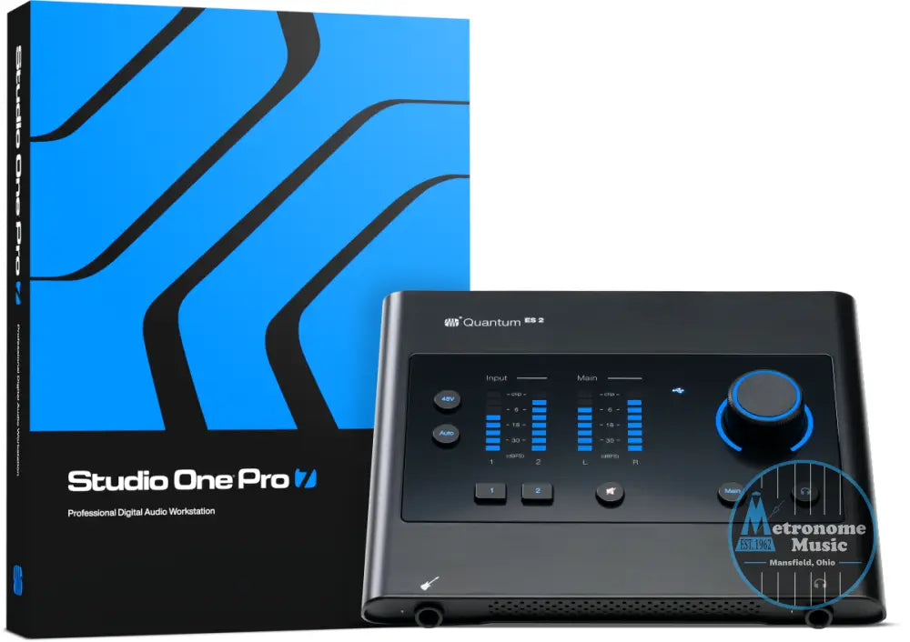 PreSonus Quantum ES 2 USB-C Audio Interface - Metronome Music Inc.