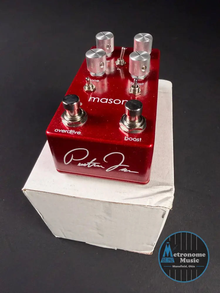 Preston Pedals Mason Dual Overdrive Red Sparkle (Used) - Guitar Effects