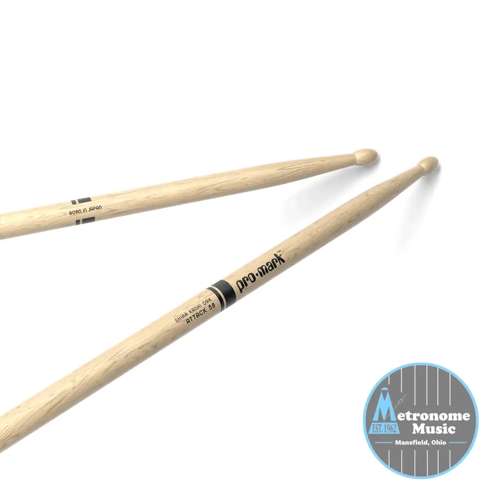 ProMark Classic Attack 5B, Shira Kashi Oak, Wood Tip - Metronome Music Inc.