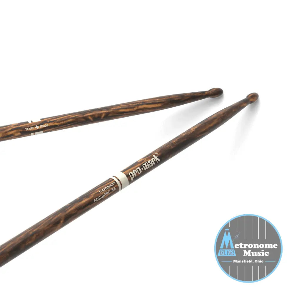 ProMark Classic Forward 5B FireGrain Hickory, Wood Tip - Metronome Music Inc.