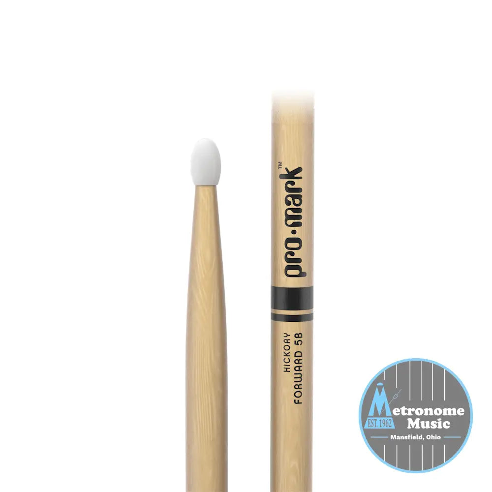ProMark Classic Forward 5B, Hickory, Nylon Tip - Metronome Music Inc.