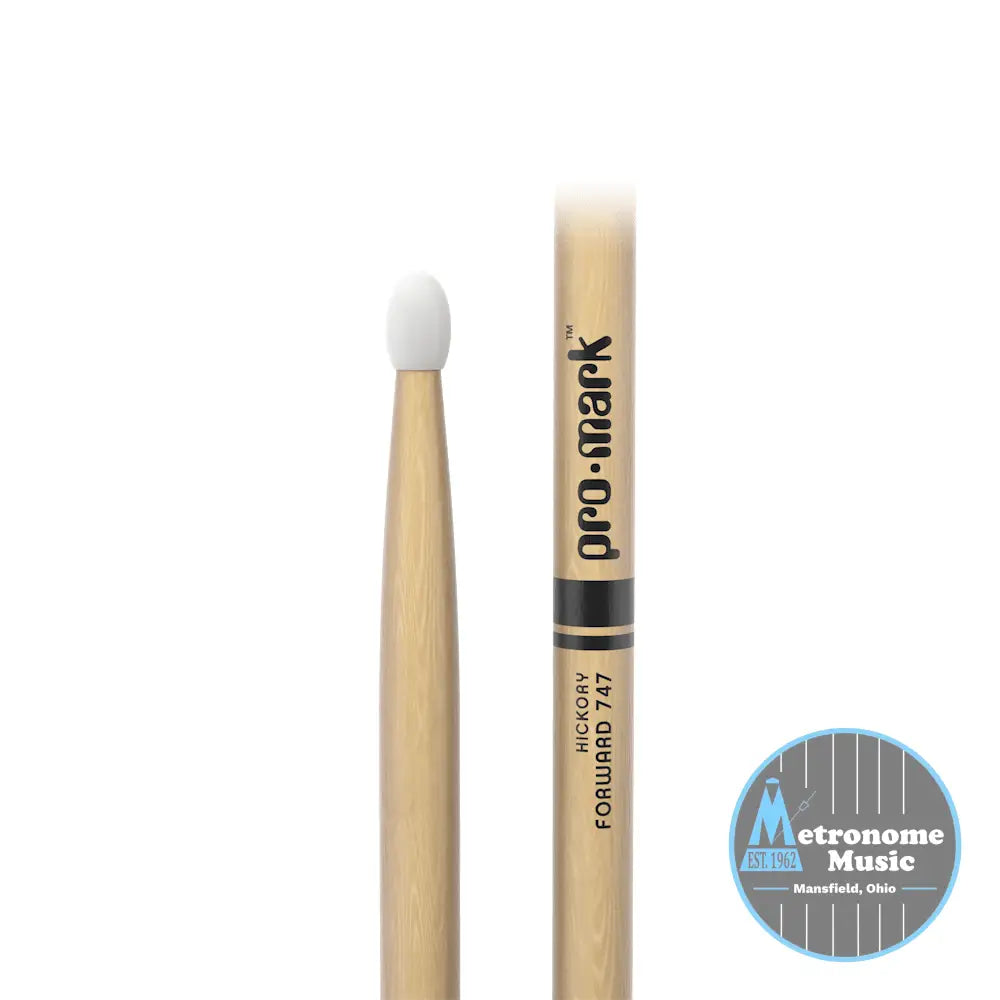 ProMark Classic Forward 747, Hickory, Nylon Tip - Metronome Music Inc.