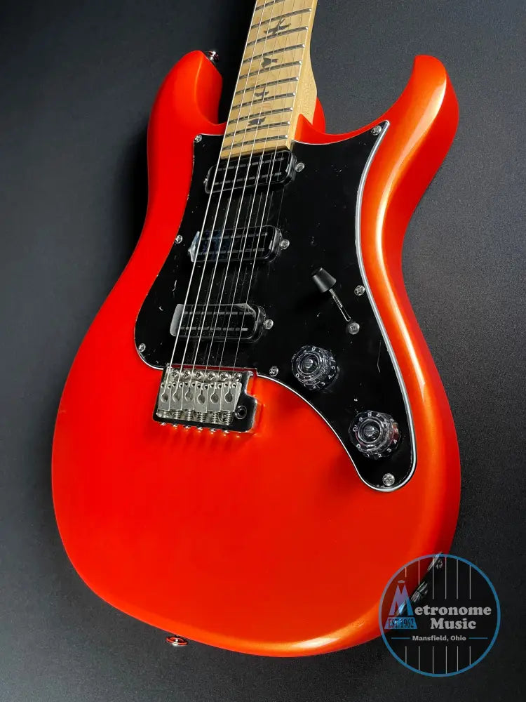 PRS SE NF3 Maple Neck w/Gig Bag - Metallic Orange