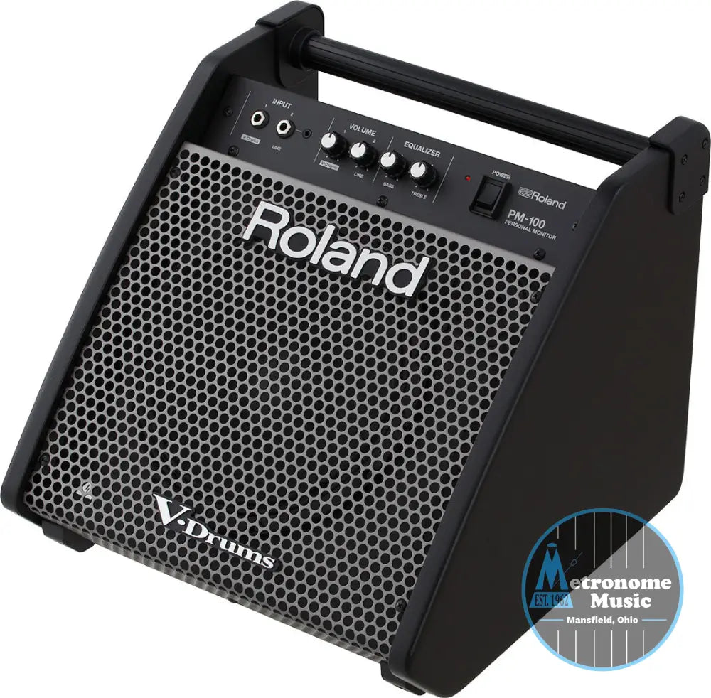 Roland PM-100 80-watt 1x10 inch Personal Drum Monitor - Electronic Drum Kit