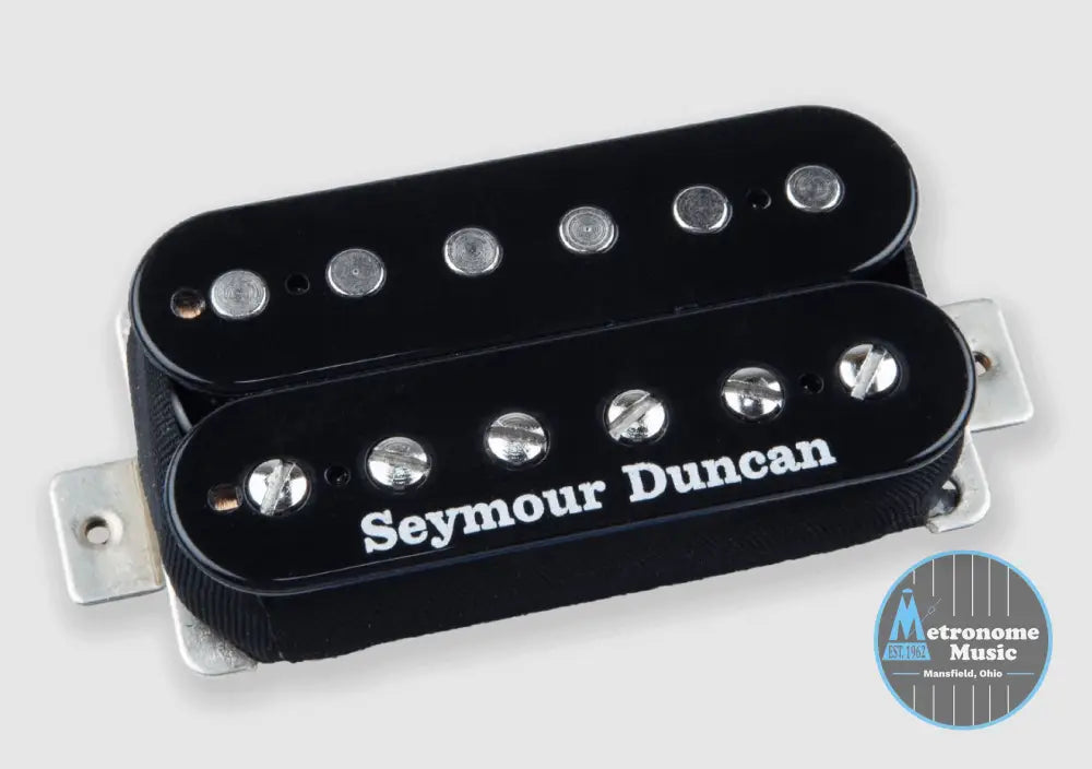 Seymour Duncan Custom Custom, Trembucker Alnico 2 Medium Output Humbucker Pickup- Black - Metronome Music Inc.