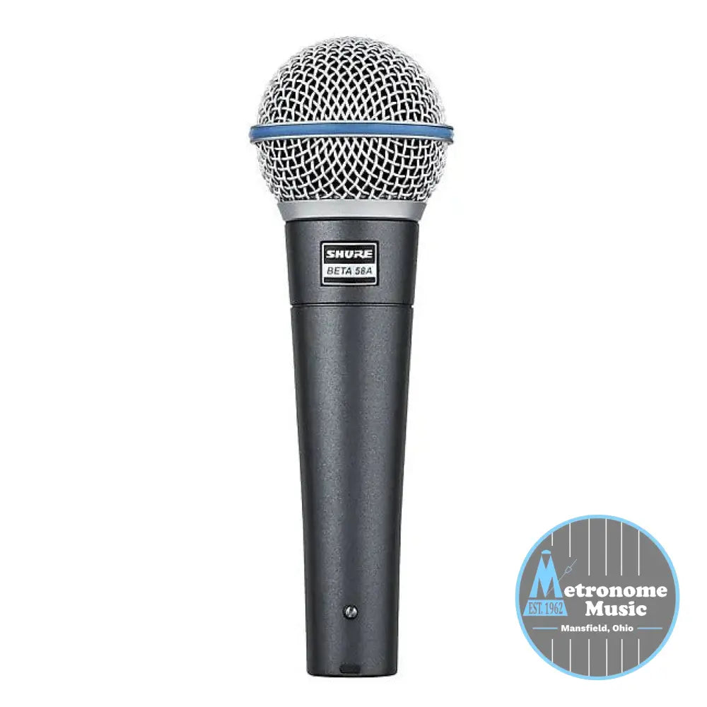 Shure Beta 58A Vocal Microphone - Metronome Music Inc.