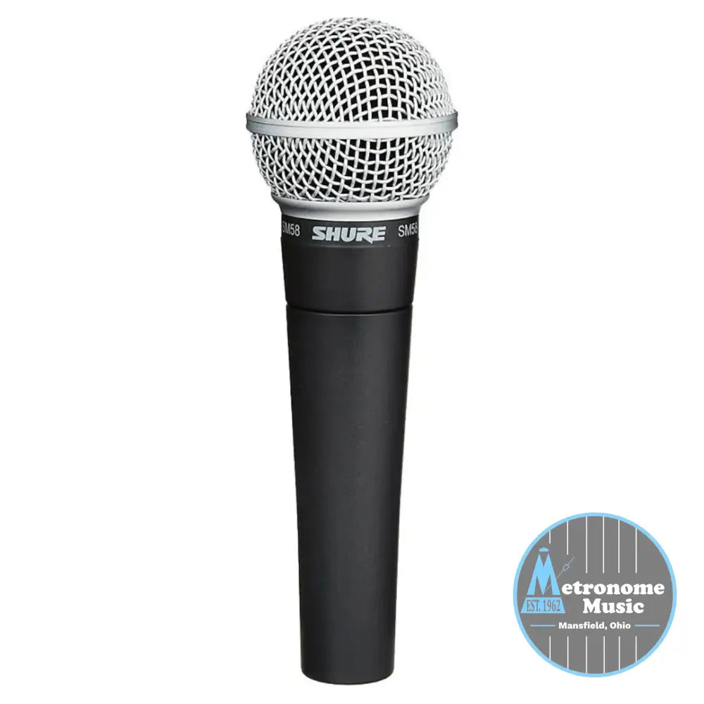 Shure SM58 Vocal Microphone - Metronome Music Inc.