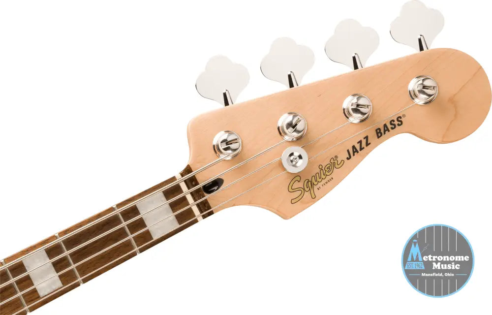 Squier Affinity Series Active Jazz Bass - Mystic Sea Foam Green - Metronome Music Inc.