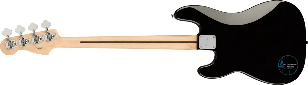 Squier Affinity Series Precision Bass PJ, Maple - Black - Metronome Music Inc.