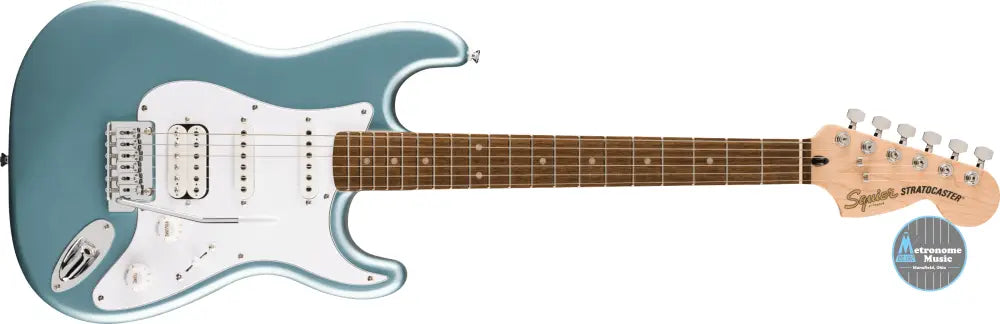 Squier Affinity Series Stratocaster Junior HSS - Ice Blue Metallic - Metronome Music Inc.