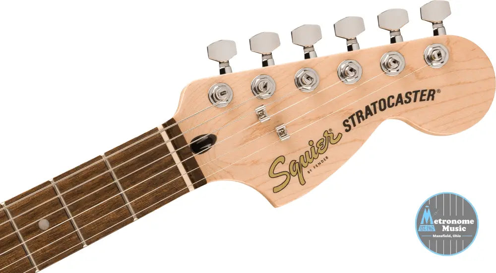 Squier Affinity Series Stratocaster Junior HSS - Ice Blue Metallic - Metronome Music Inc.