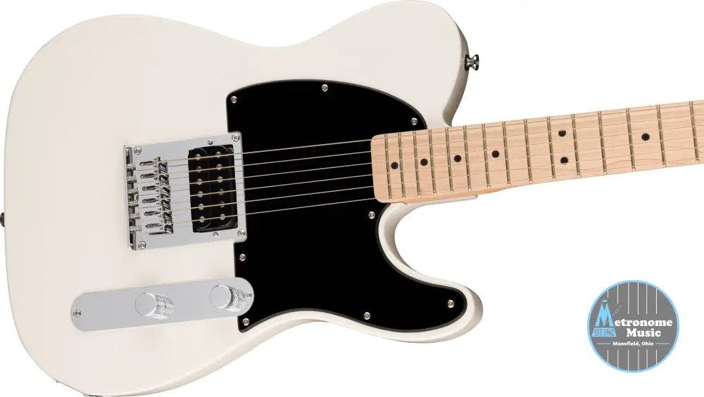 Squier Sonic Esquire H - Arctic White - Metronome Music Inc.