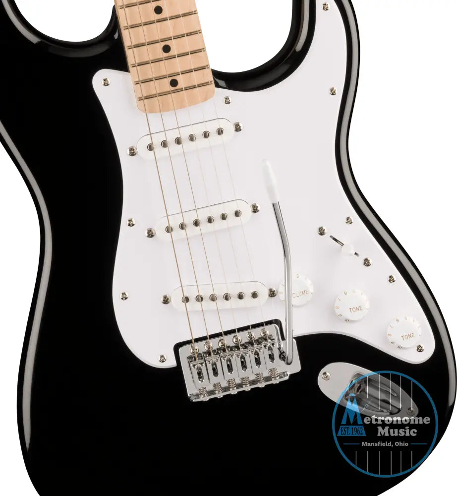 Squier Sonic Stratocaster - Black - Metronome Music Inc.