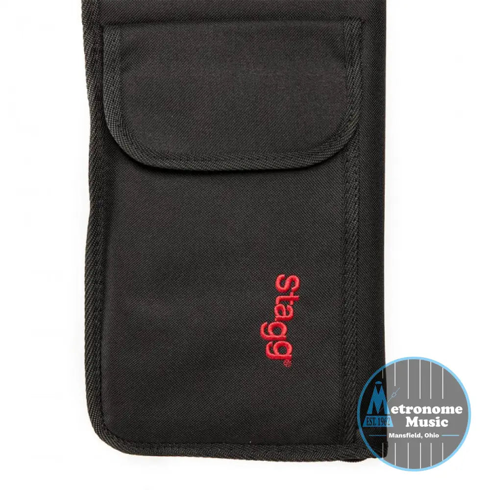 STAGG NYLON DRUMSTICK BAG-BLACK - Metronome Music Inc.