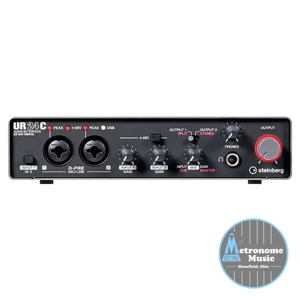 Steinberg UR24C- 2 X 4 USB 3.0 Audio Interface - Metronome Music Inc.