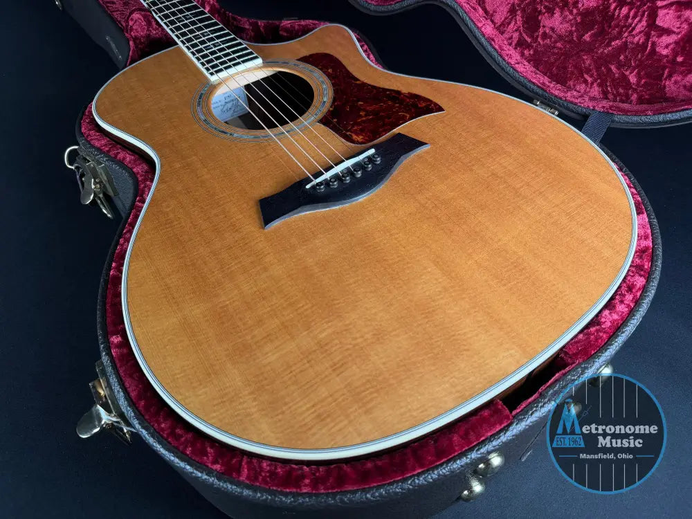 Taylor 814c w/OHSC ES1 Electronics - Natural (1996) - Metronome Music Inc.