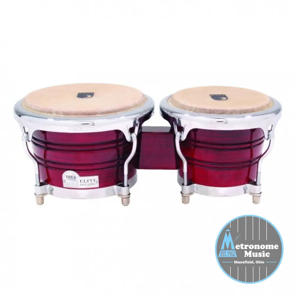 Toca Elite Pro Wood Bongos - Metronome Music Inc.