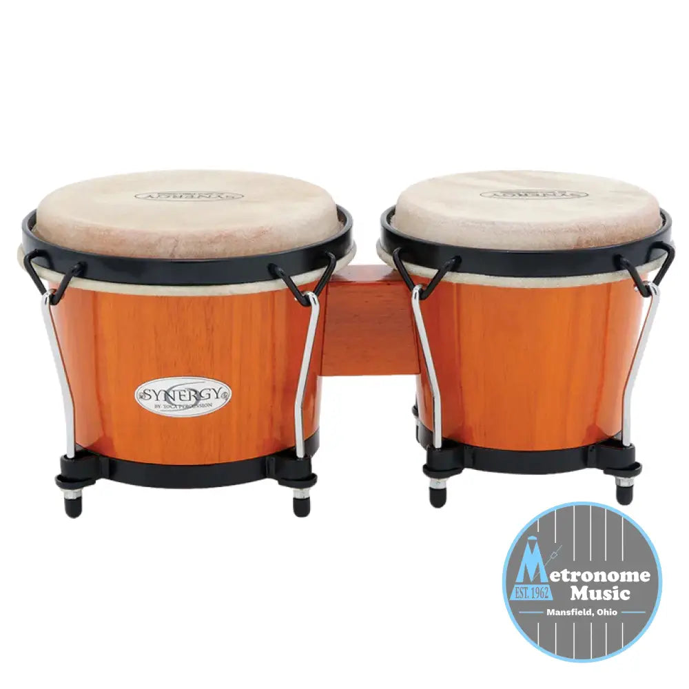 Toca Synergy Wood Bongos - Amber