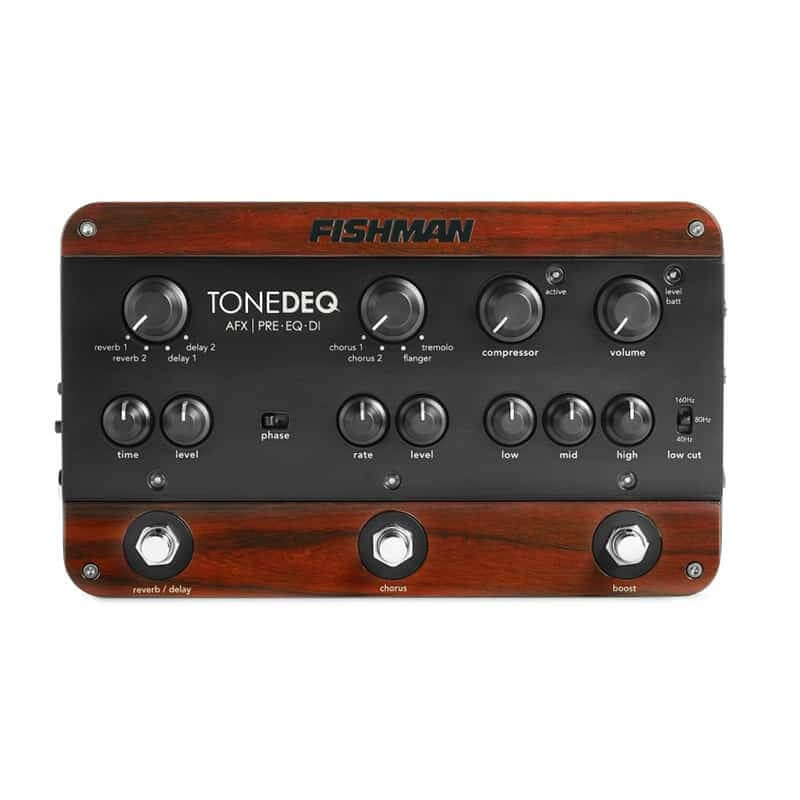 Fishman ToneDEQ Acoustic Instrument Preamp with Effects - Metronome Music Inc.