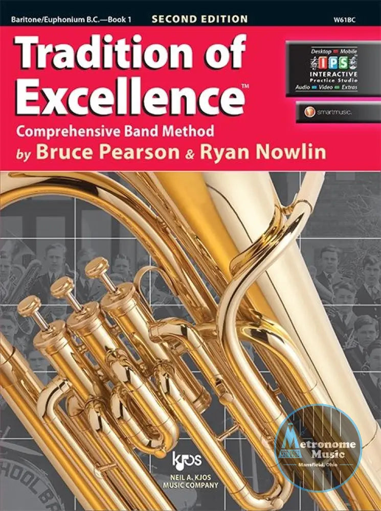 Tradition of Excellence Book 1- Baritone/Euphonium B.C. - Metronome Music Inc.