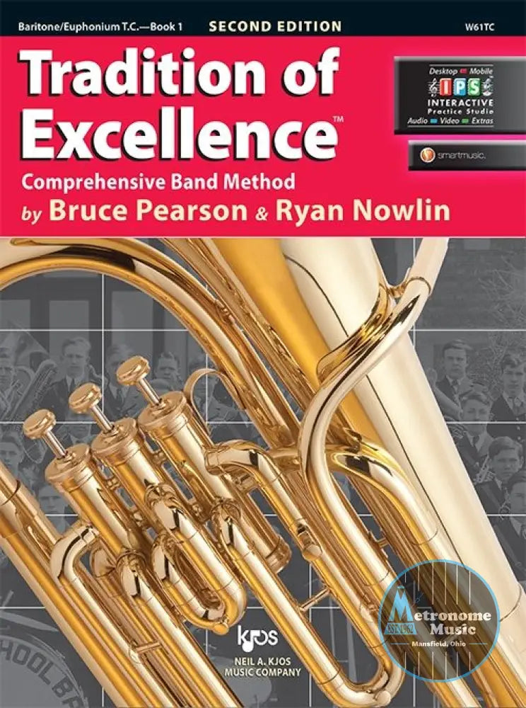 Tradition of Excellence Book 1- Baritone/Euphonium T.C. - Metronome Music Inc.