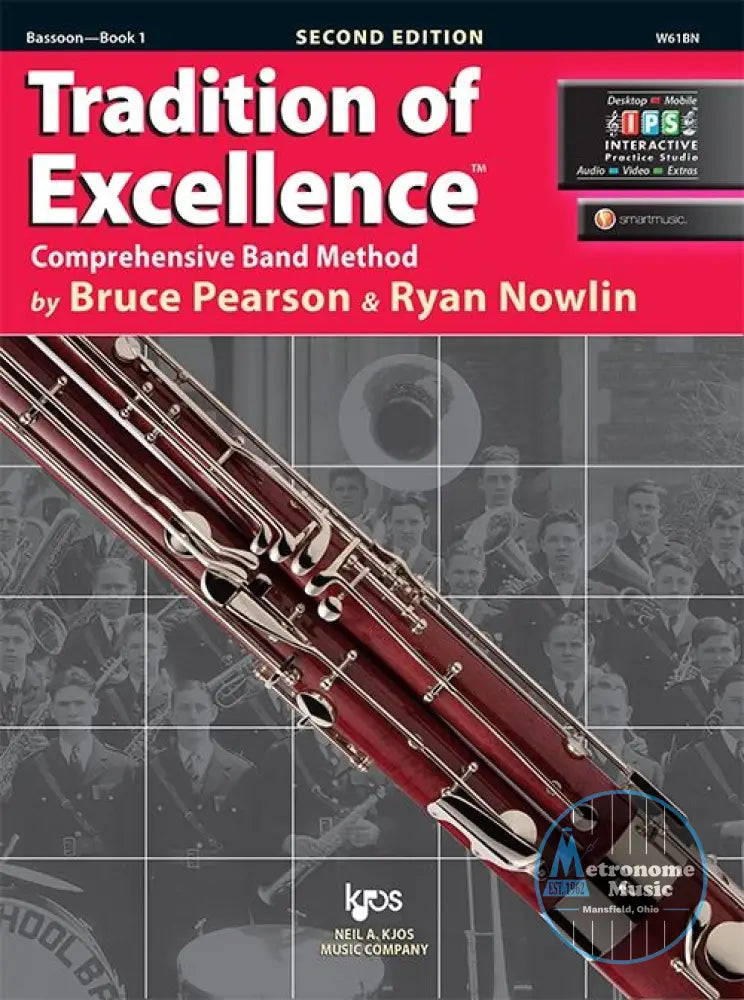 Tradition of Excellence Book 1- Bassoon - Metronome Music Inc.