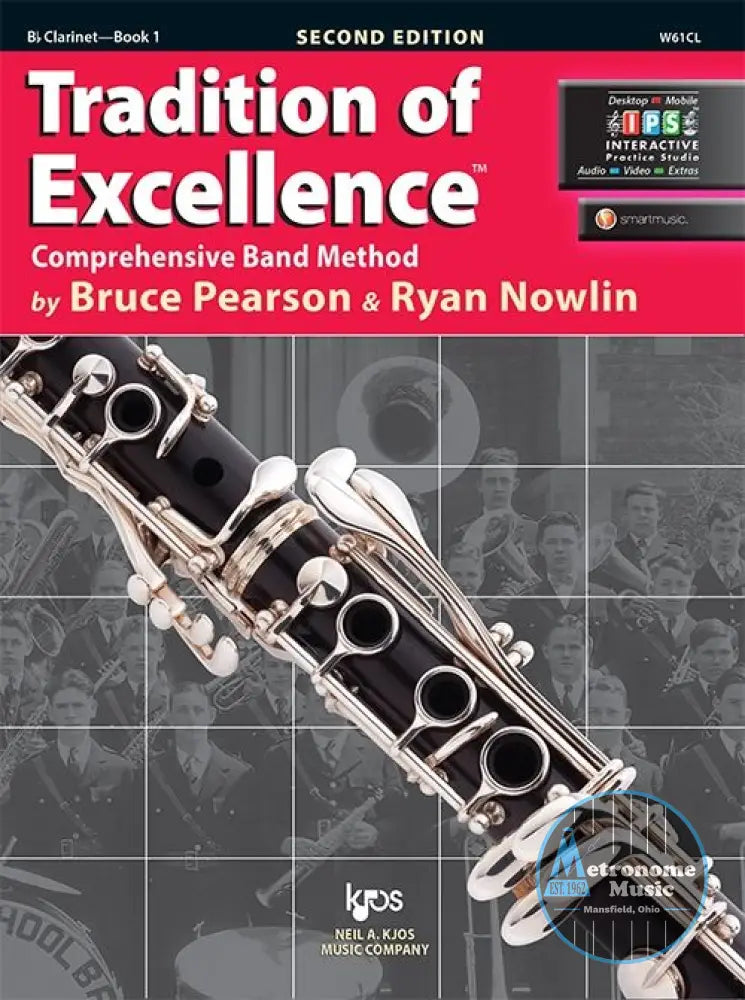 Tradition of Excellence Book 1- Bb Clarinet - Metronome Music Inc.