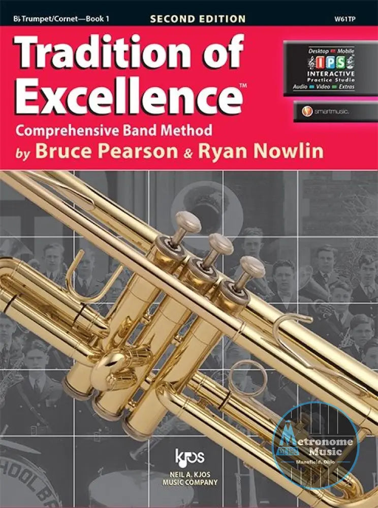 Tradition of Excellence Book 1- Bb Trumpet/Cornet - Metronome Music Inc.